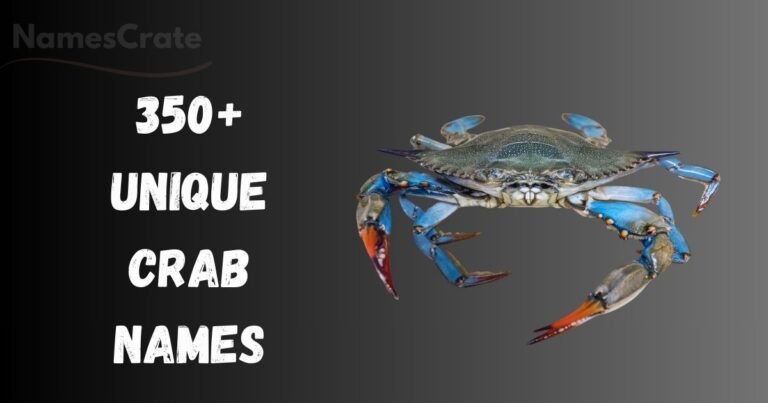 Unique Crab Names
