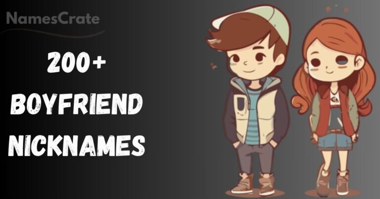 Boyfriend Nicknames