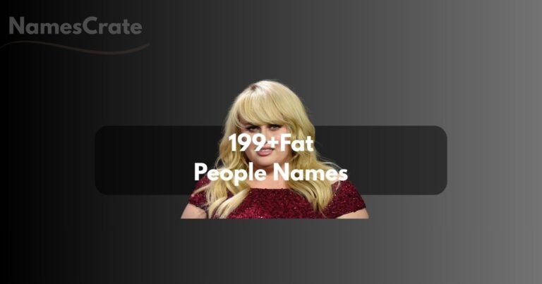 Fat People Names