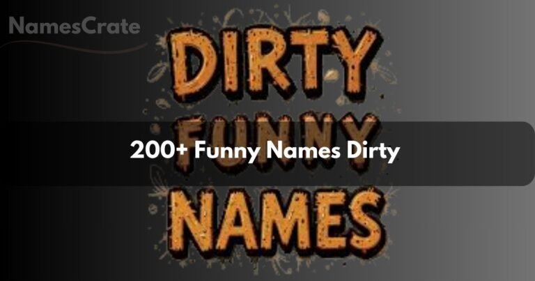 Funny Names Dirty