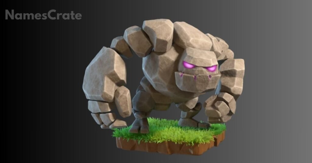 Cool Golem Names