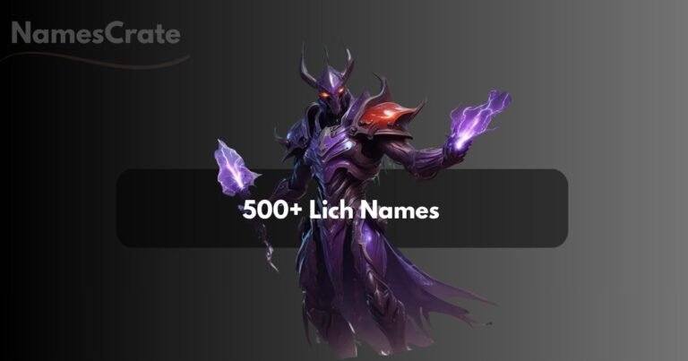 Lich Names