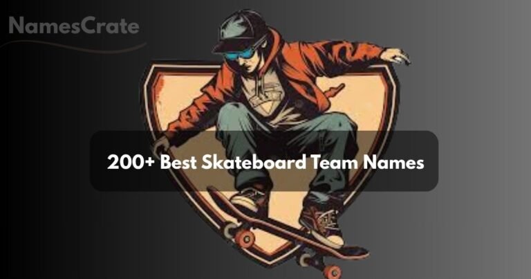 Skateboard Team Names
