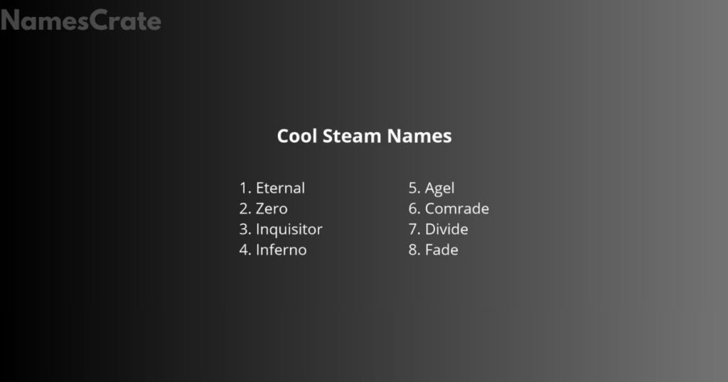 Funny Steam Names for Single-Player Games