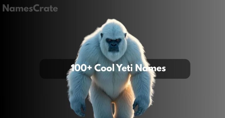 Yeti Names
