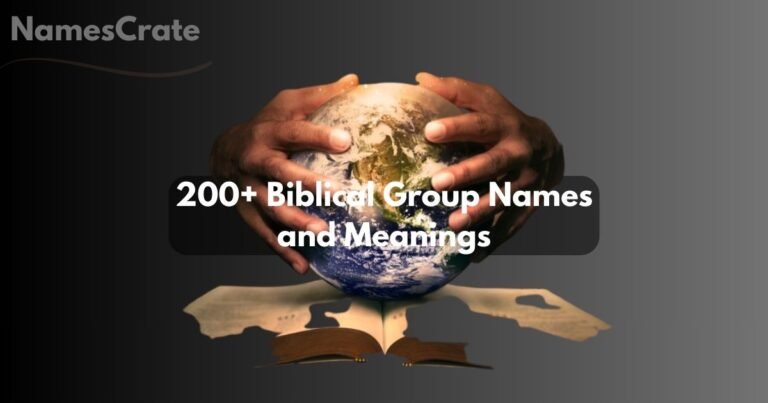 Biblical Group Names and Meanings