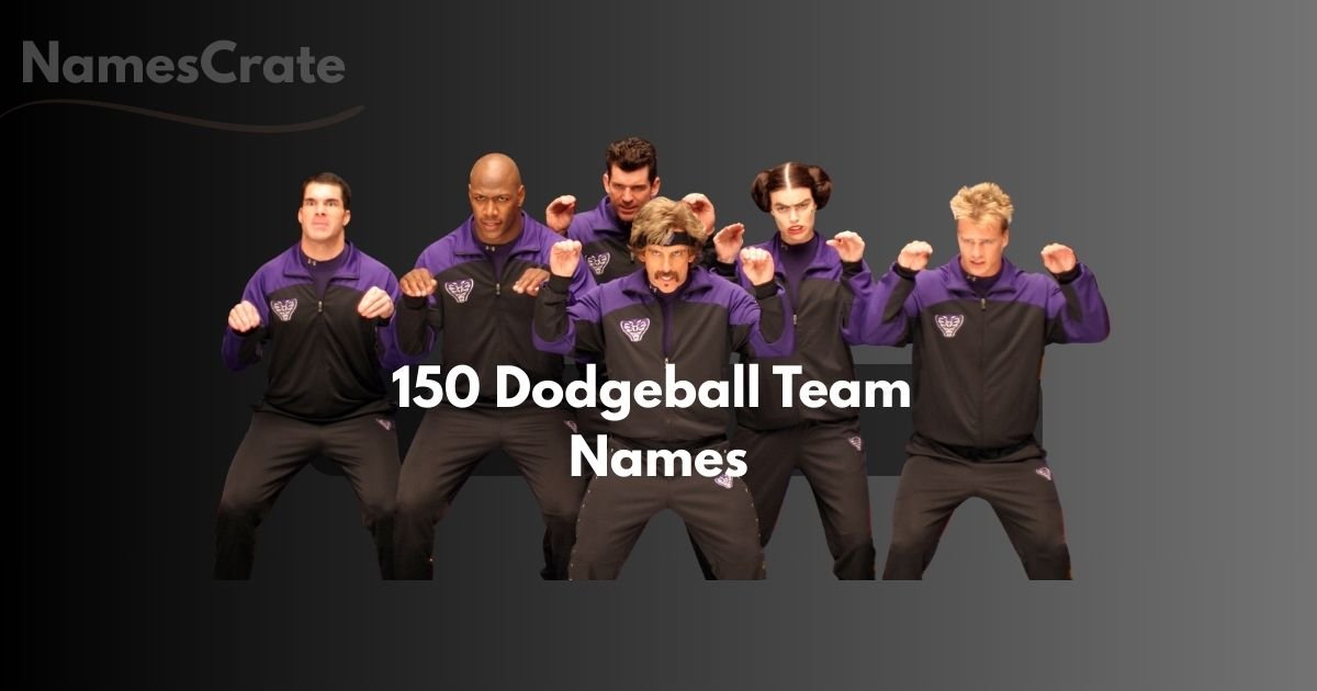 Dodgeball Team Names