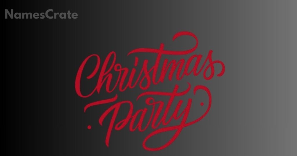 How to Write Christmas Team Names